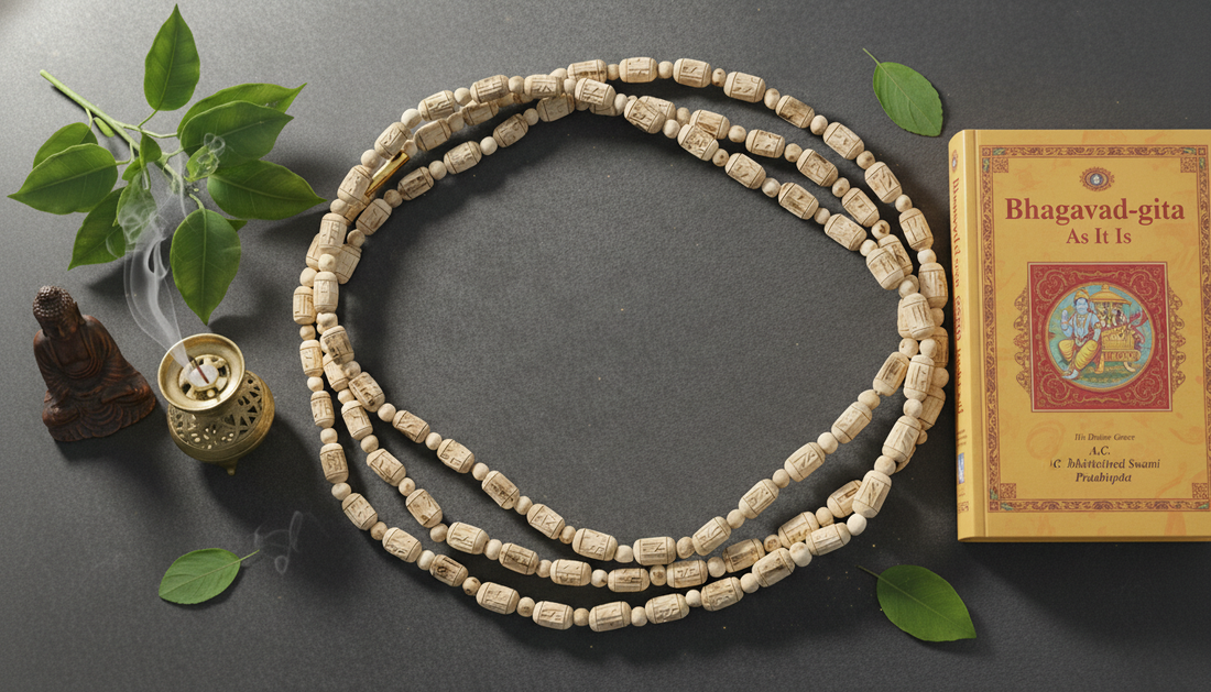 Natural tulsi mala