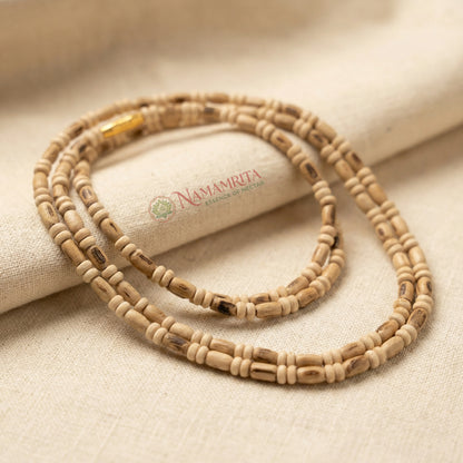 Mridanga bead tulsi mala