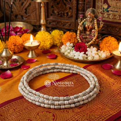 Mridanga bead tulsi mala
